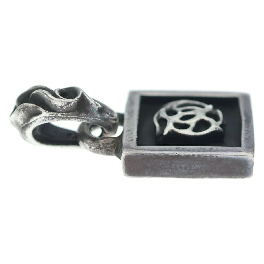 CHROME HEARTS(クロムハーツ) FRAMED FLRL フレームド フローラル ネックレス ペンダントトップ シルバー