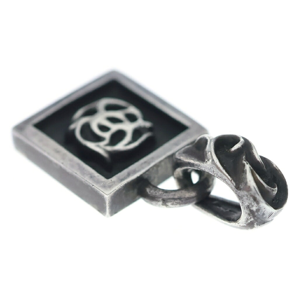 CHROME HEARTS(クロムハーツ) FRAMED FLRL フレームド フローラル ネックレス ペンダントトップ シルバー