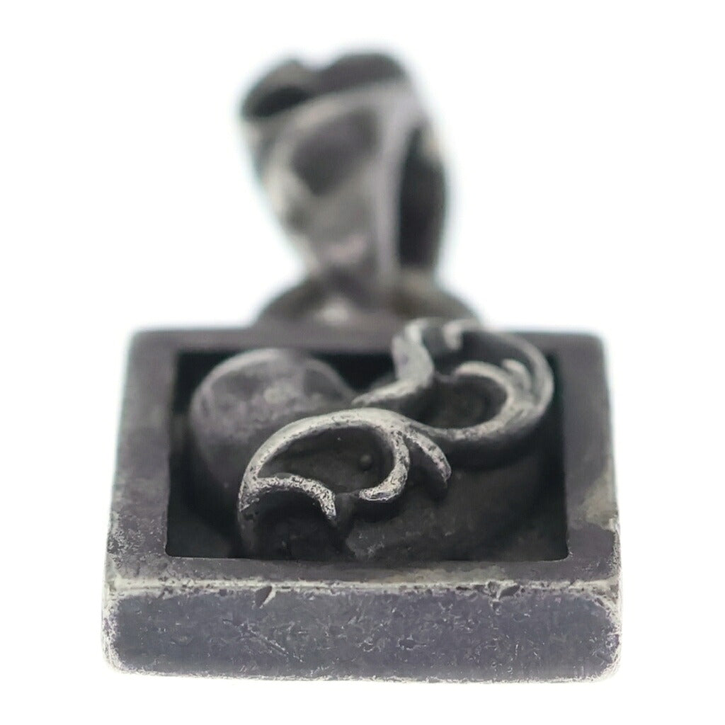 CHROME HEARTS(クロムハーツ) FRAMED HEART フレームドハート チャーム ペンダントトップ シルバー BCA273