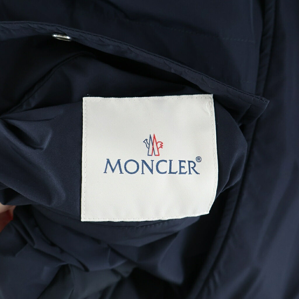 MONCLER(モンクレール) 23AW FALAGE GIUBBOTTO マルチポケット ジップアップ リバーシブル ナイロン ダウンジャケット ネイビー I20911B00003 595FK