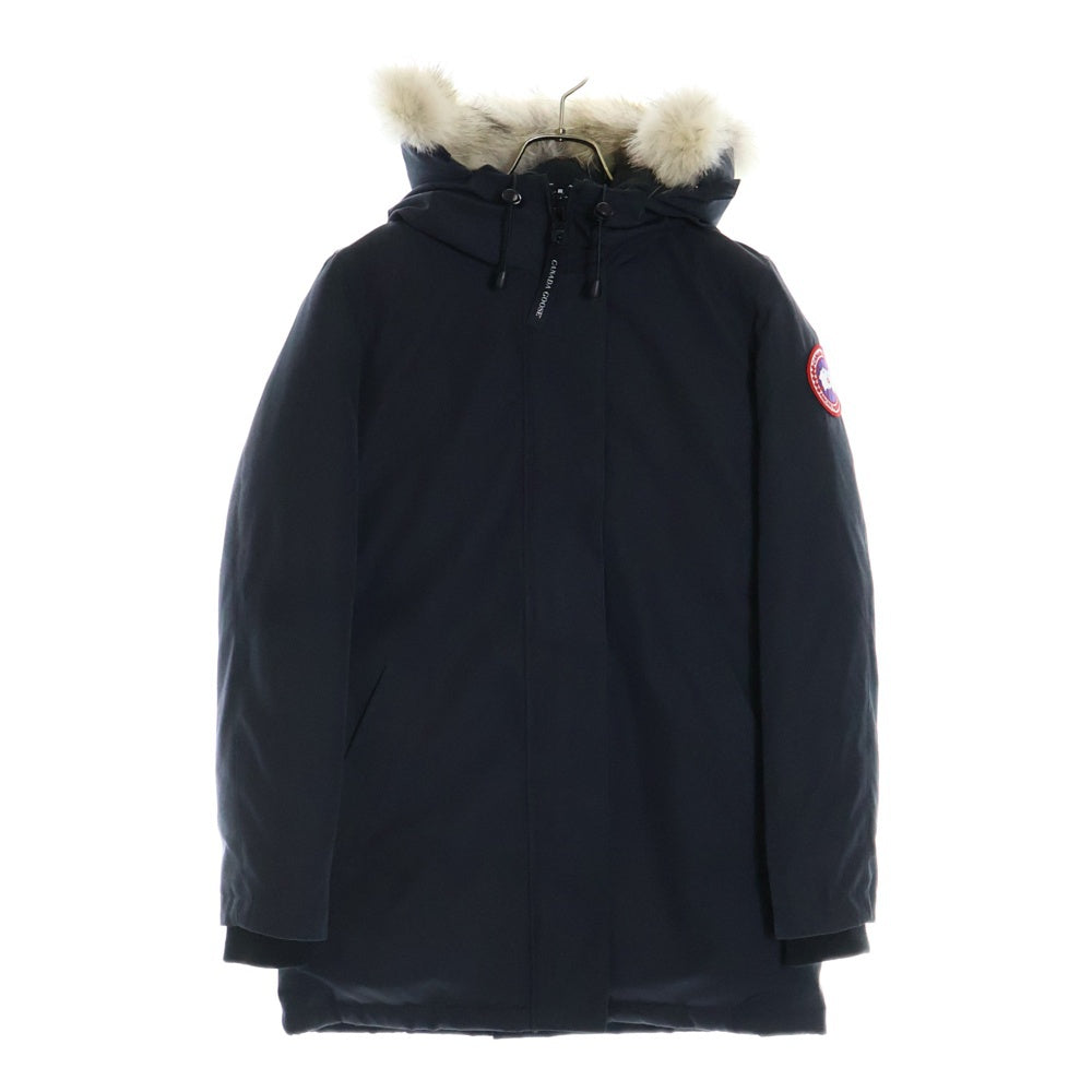 CANADA GOOSE(カナダグース) VICTORIA PARKA ヴィクトリアパーカー ファーダウンコート ブラック 3037LA