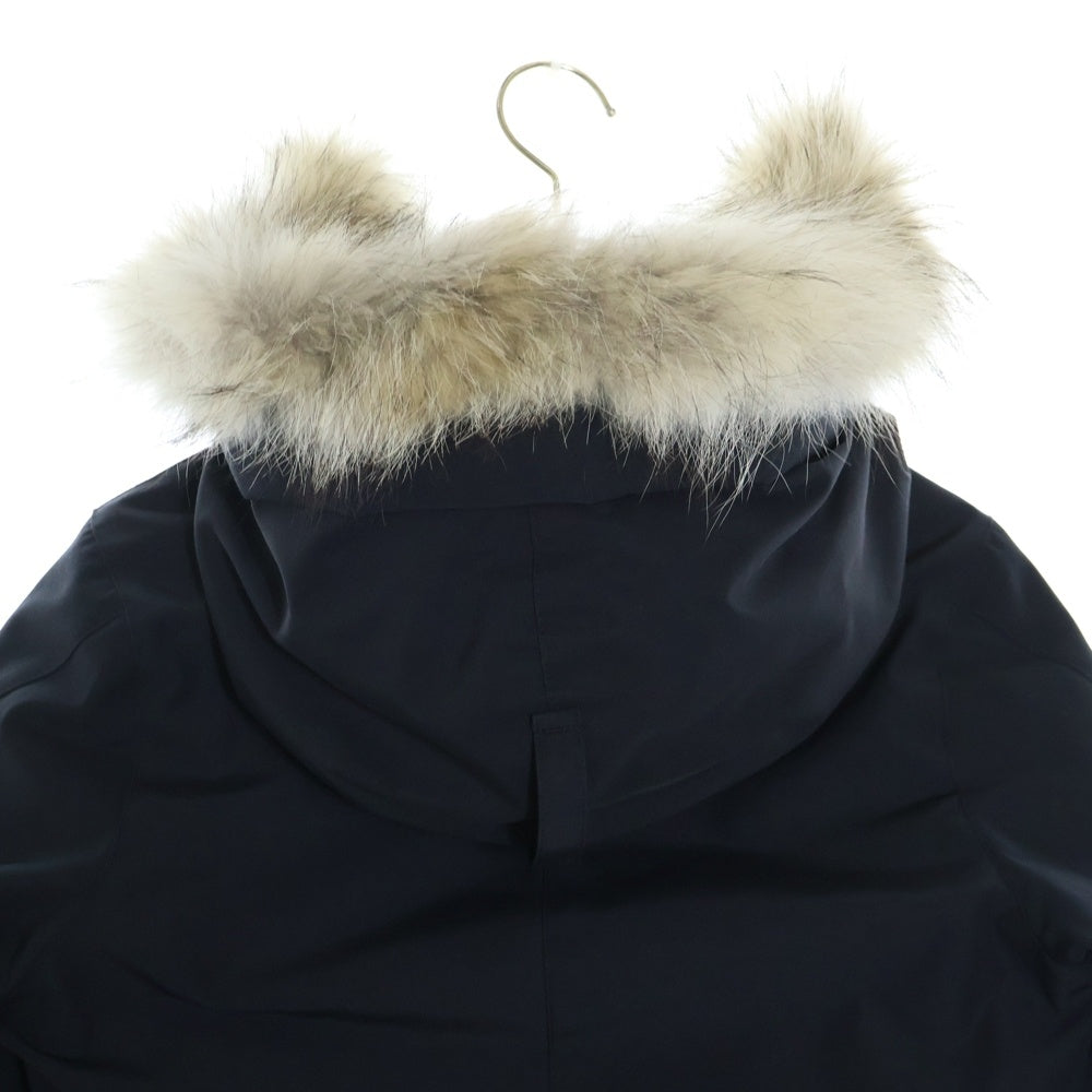 CANADA GOOSE(カナダグース) VICTORIA PARKA ヴィクトリアパーカー ファーダウンコート ブラック 3037LA