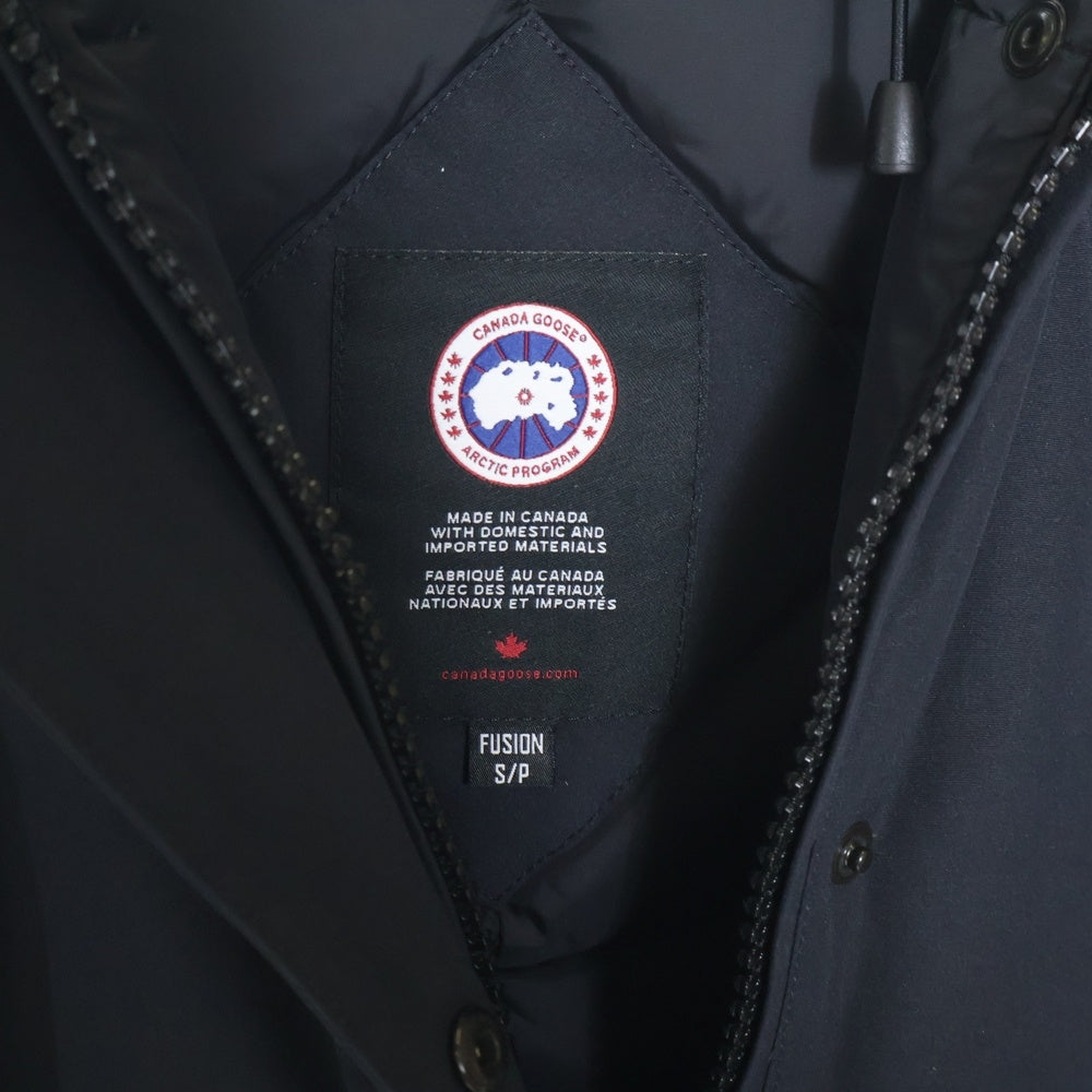 CANADA GOOSE(カナダグース) VICTORIA PARKA ヴィクトリアパーカー ファーダウンコート ブラック 3037LA
