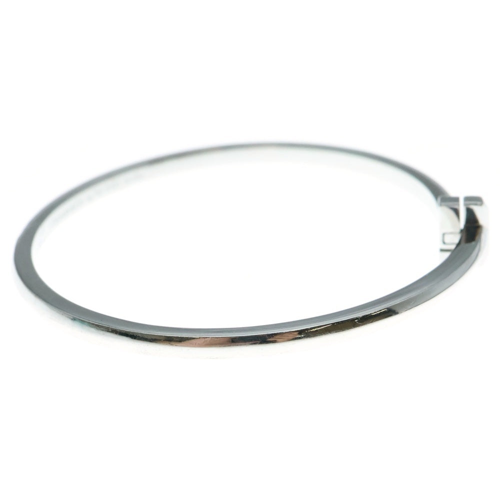 TIFFANY&Co(ティファニー) Tワン ナロー ダイヤモンド ヒンジ ブレスレット ホワイトゴールド K18WG D1.07