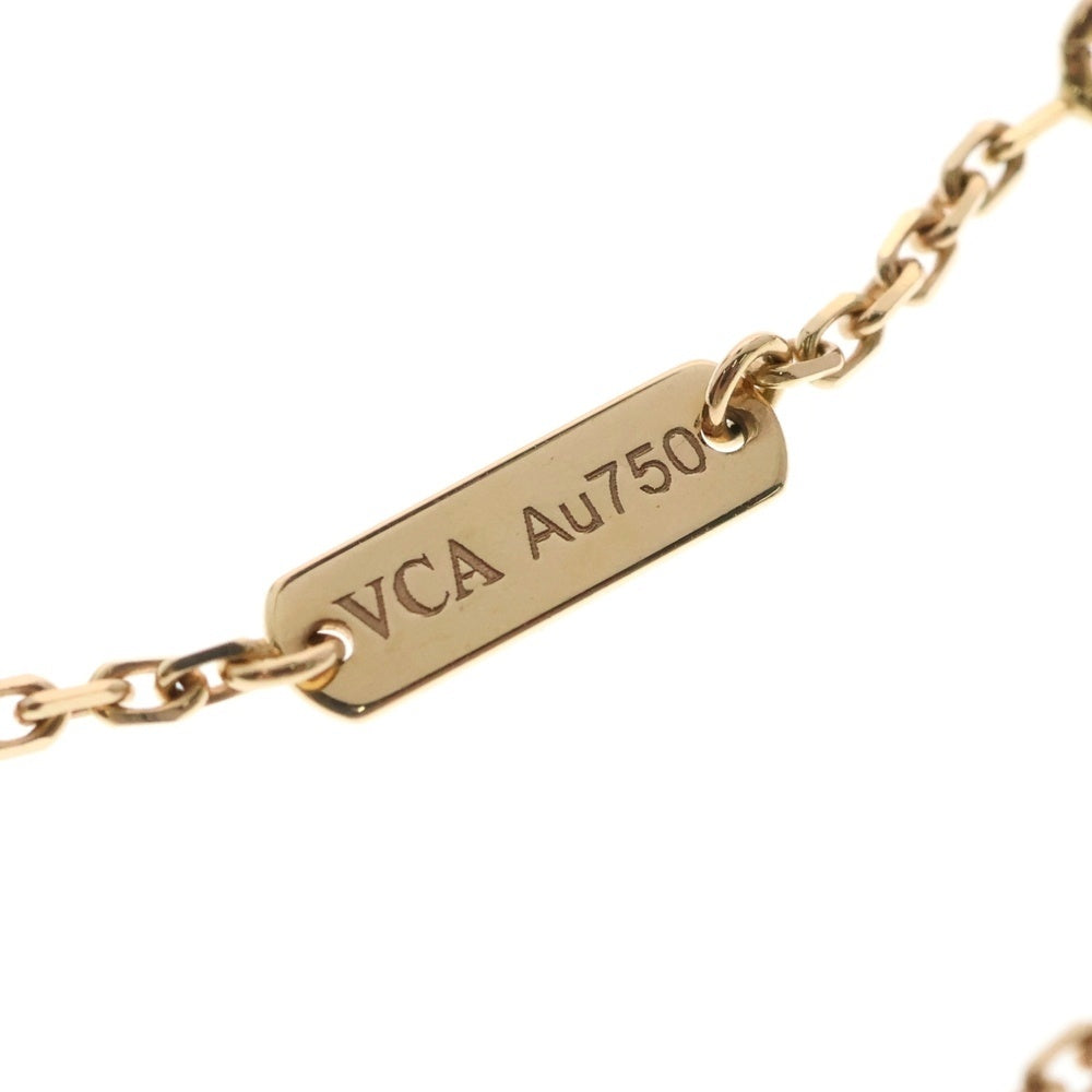 Van Cleef & Arpels(ヴァンクリーフアンドアーペル) ヴィンテージアルハンブラ ローズナイト 1PD ダイヤモンド ネックレス 2021年ホリデー限定 K18PG ピンクゴールド VCARP7TD00 ジュエリー アクセサリー