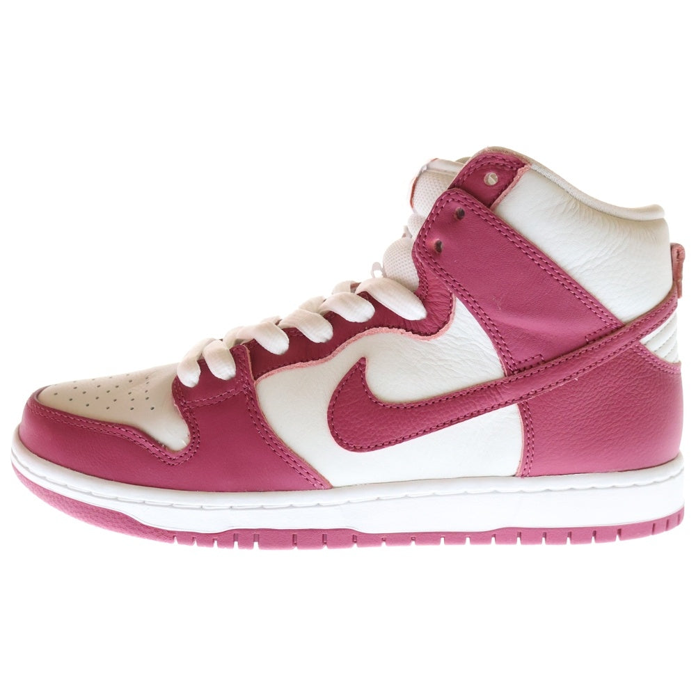 NIKE SB(ナイキエスビー) DUNK HIGH PRO ORANGE LABEL SWEET BEET ナイキ SB ダンク ハイ プロ オレンジ レーベル スウィート ビート ハイカットスニーカー DQ4485-600 US9/27.0cm レッド/ホワイト