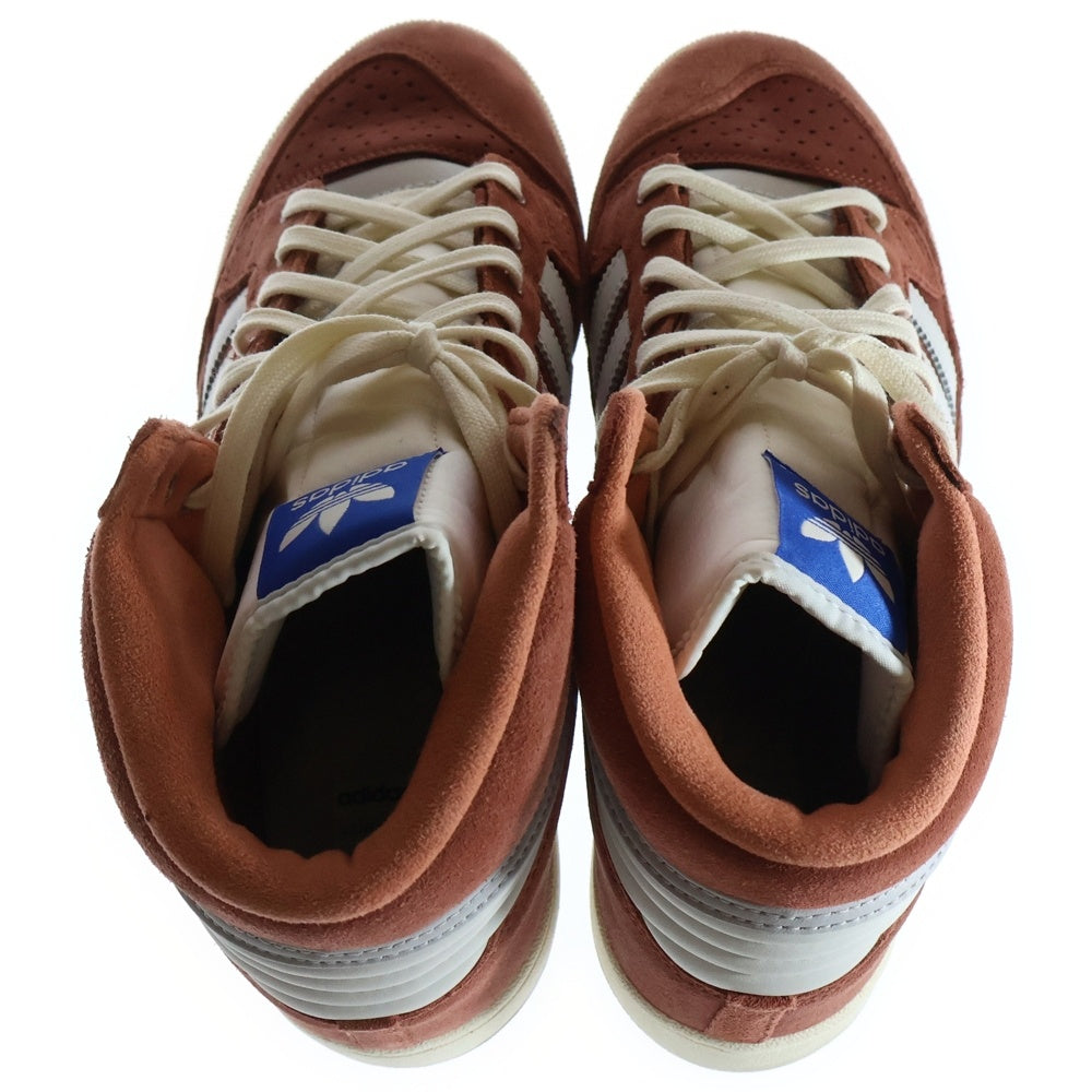adidas Originals(アディダスオリジナルス) CENTENNIAL 85 HI FZ5993 センテニアル 85 ハイカット Sepia White セピア FZ5993 US9/27.0cm レッド