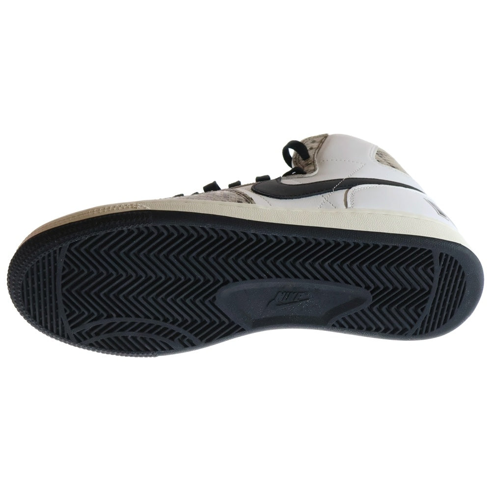 NIKE(ナイキ) TERMINATOR HIGH COCOA SNAKE ターミネーター ココアスネーク 白蛇 ハイカットスニーカー ホワイト/ブラック US9/27.0cm FB1318-100