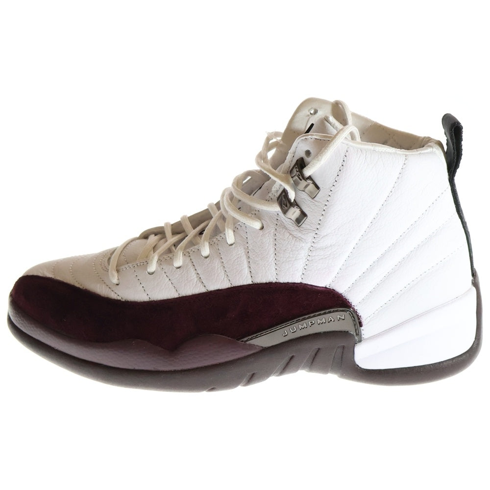 NIKE(ナイキ) ×Ma Maniere WMNS AIR JORDAN12 RETRO SP DV6989-100 ウィメンズ アママニエール エアジョーダン12 ハイカットスニーカー シューズ ホワイト US10.5/27.5cm