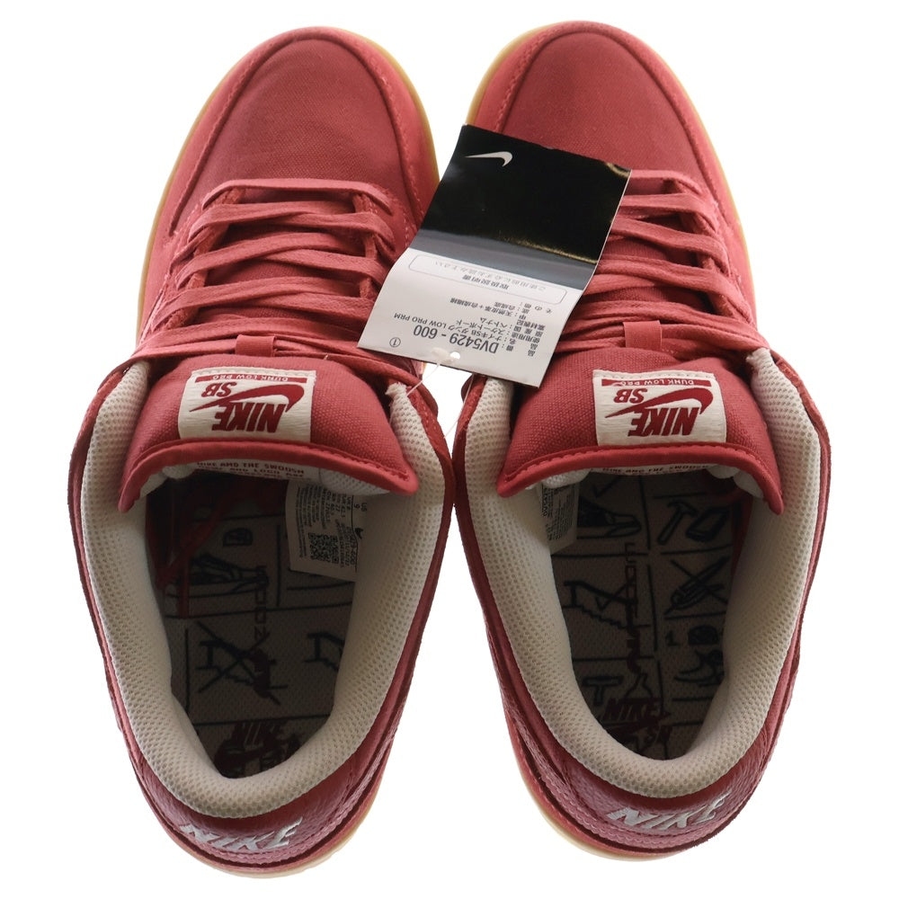 NIKE SB(ナイキエスビー) DUNK LOW ADOBE ダンクロー アドビ ローカットスニーカー レッド US9/27cm DV5429-600