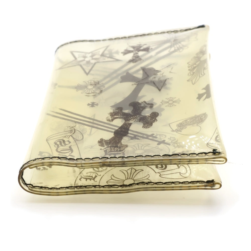 CHROME HEARTS(クロムハーツ) Patch Card Case PVC クリア マルチカードケース 名刺入れ ブラック