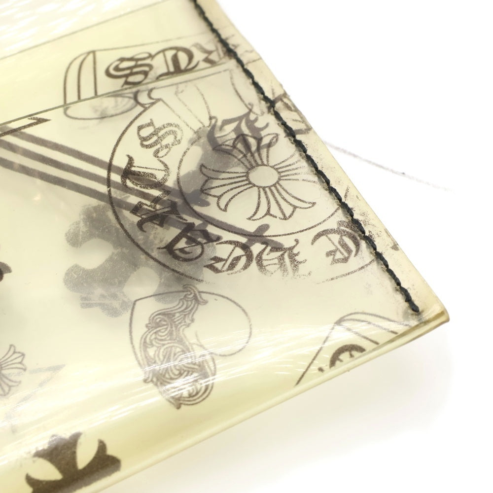 CHROME HEARTS(クロムハーツ) Patch Card Case PVC クリア マルチカードケース 名刺入れ ブラック