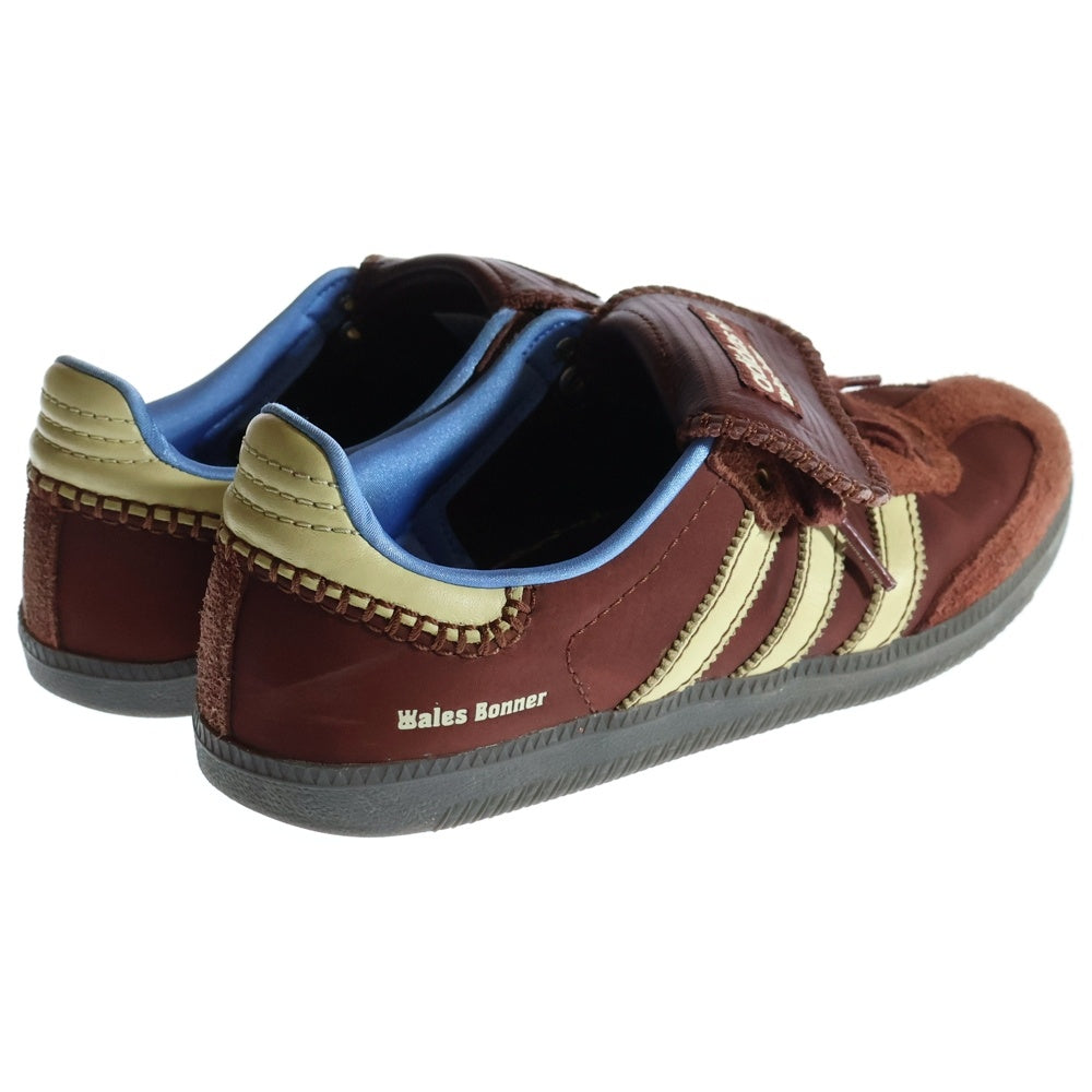adidas Originals(アディダスオリジナルス) ×Wales Bonner Samba Nylon Low ウェールズボナー サンバ ナイロン ローカットスニーカー バーガンディ US7.5/25.5cm IE0579