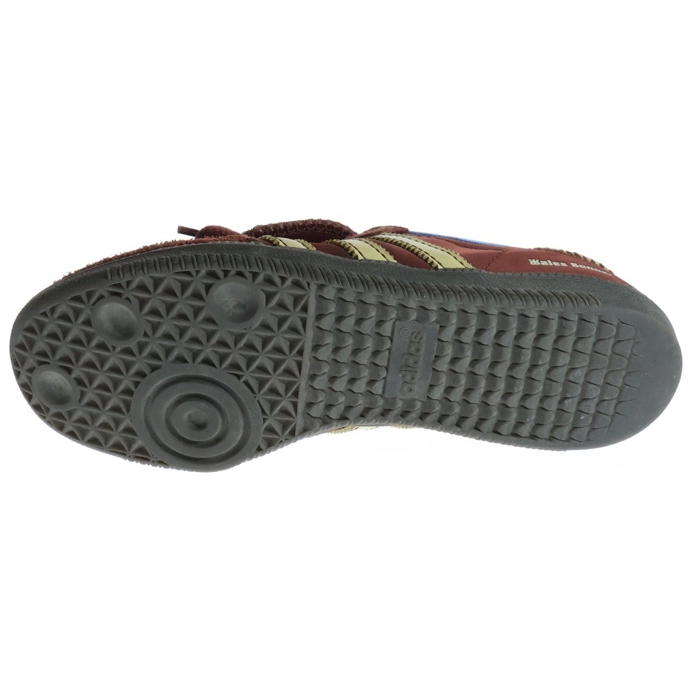 adidas Originals(アディダスオリジナルス) ×Wales Bonner Samba Nylon Low ウェールズボナー サンバ ナイロン ローカットスニーカー バーガンディ US7.5/25.5cm IE0579