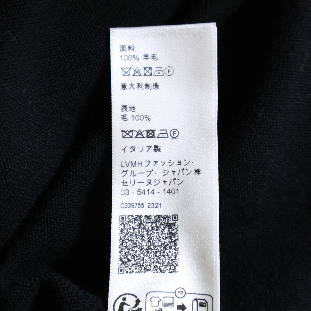 CELINE(セリーヌ) トリオンフ ロゴ クルーネックニット セーター ブラック 2AH80322U.38NO