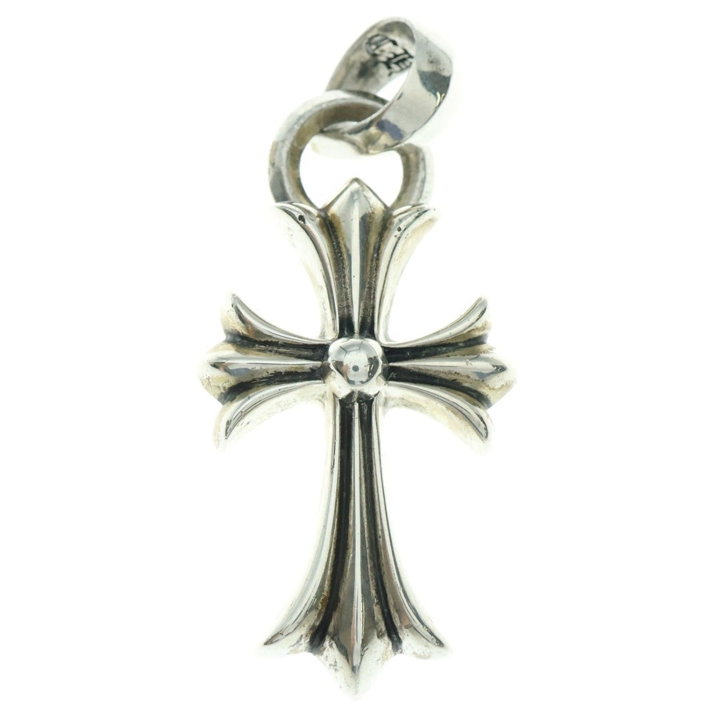 CHROME HEARTS(クロムハーツ) CH CRS SML W/BALE Wベイル スモールCHクロス ペンダントトップ シルバー BCA218