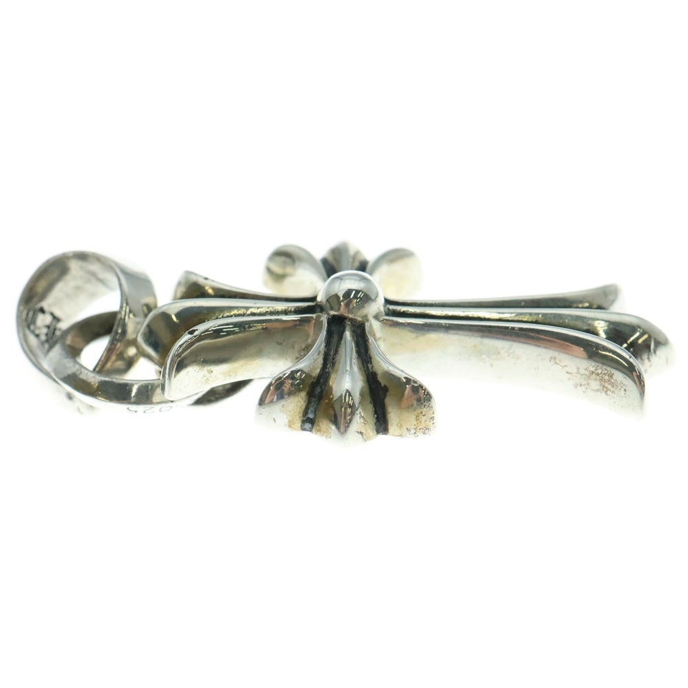 CHROME HEARTS(クロムハーツ) CH CRS SML W/BALE Wベイル スモールCHクロス ペンダントトップ シルバー BCA218