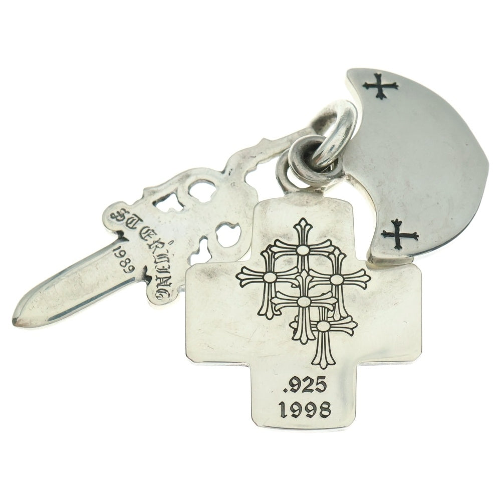 CHROME HEARTS(クロムハーツ) 3TRINKETS 3トリンケッツ ペンダントトップ シルバー BCA202