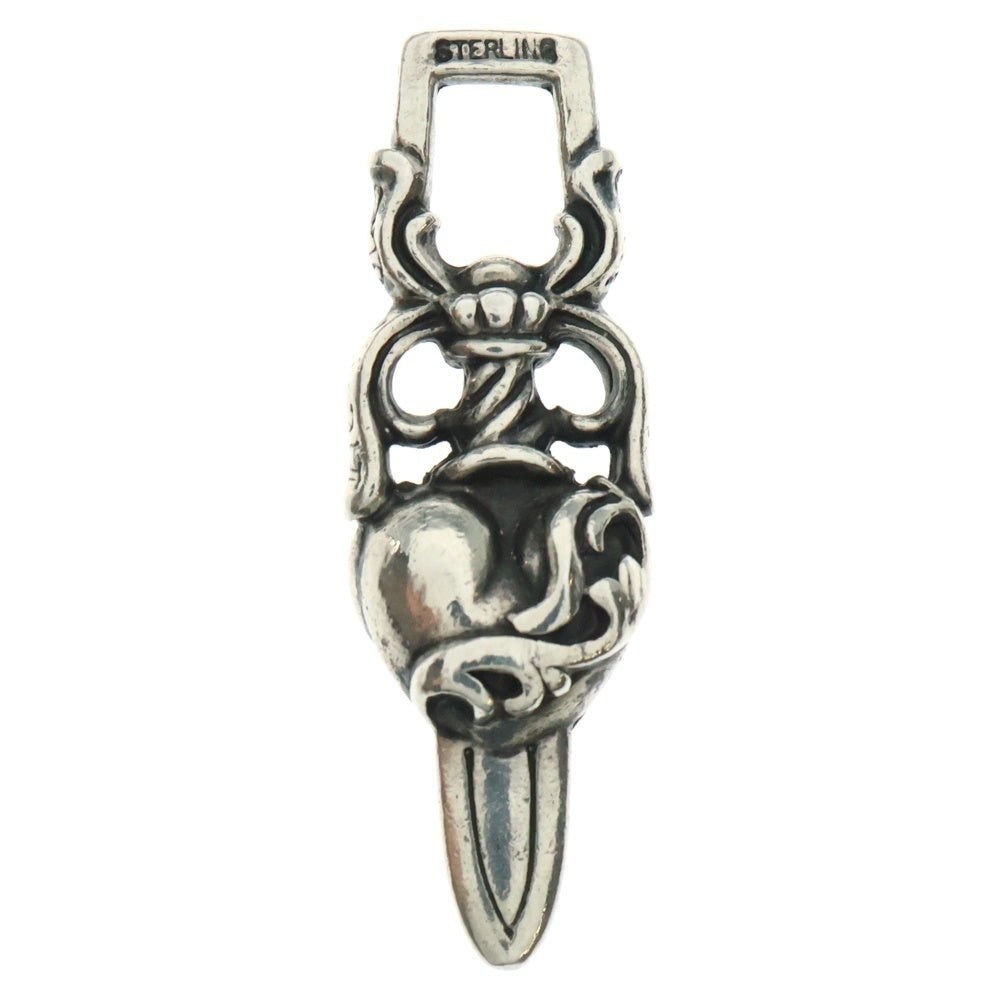 CHROME HEARTS(クロムハーツ) DAGGER HEART ダガーハート ペンダントトップ シルバー BCA243