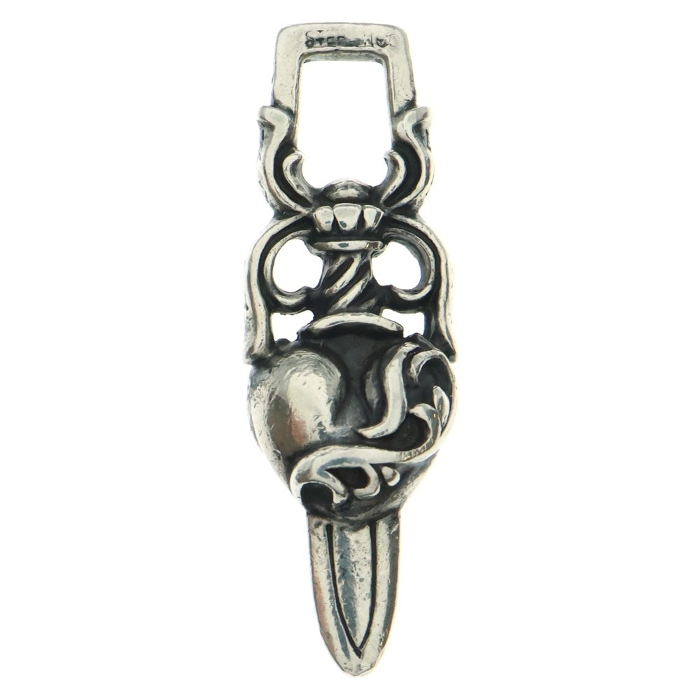 CHROME HEARTS(クロムハーツ) DAGGER HEART ダガーハート ペンダントトップ シルバー BCA243