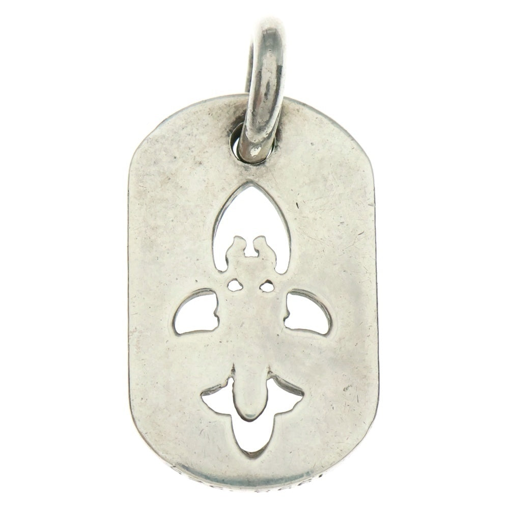 CHROME HEARTS(クロムハーツ) D TAG SML FLE DAG フレアダガードッグタグ スモールドッグタグ ネックレストップ シルバー