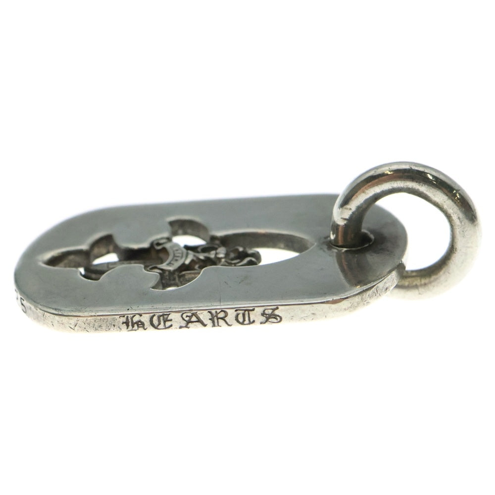 CHROME HEARTS(クロムハーツ) D TAG SML FLE DAG フレアダガードッグタグ スモールドッグタグ ネックレストップ シルバー