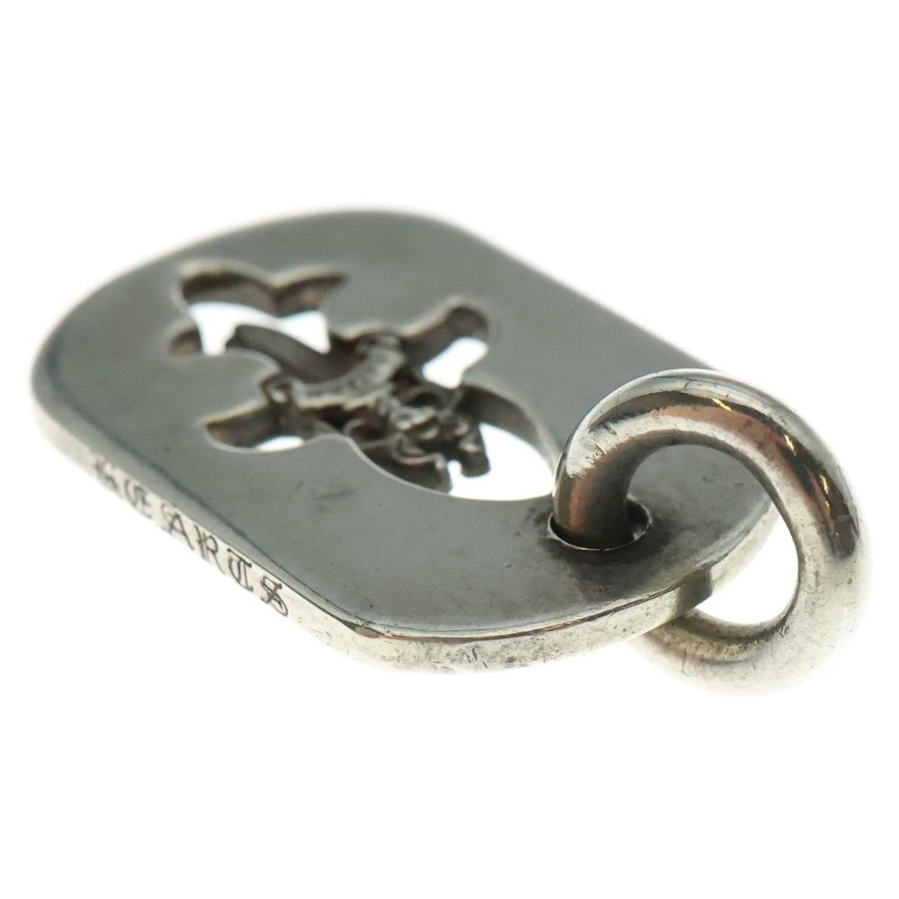 CHROME HEARTS(クロムハーツ) D TAG SML FLE DAG フレアダガードッグタグ スモールドッグタグ ネックレストップ シルバー