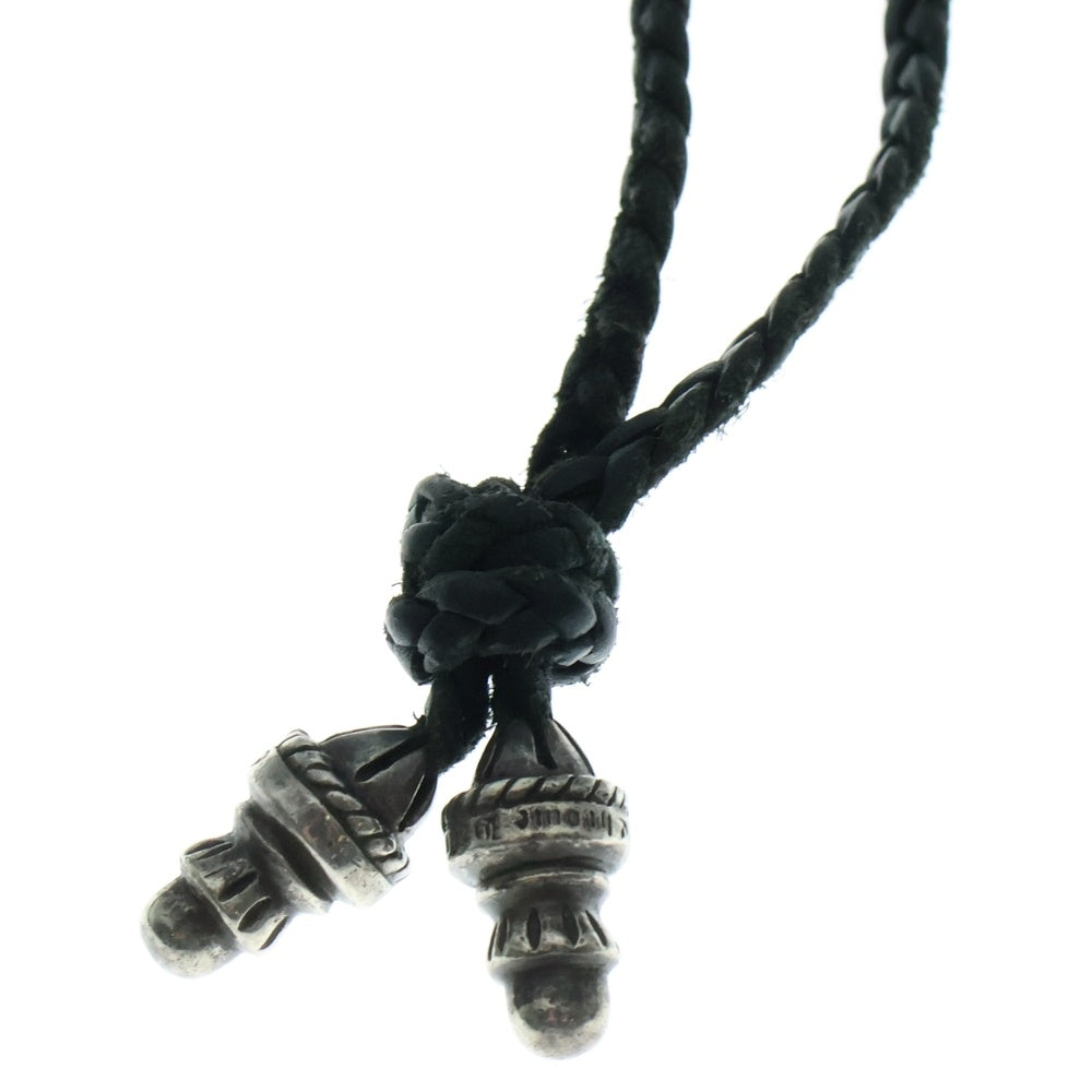 CHROME HEARTS(クロムハーツ) LRG SPADE CROSS ラージスペードクロス ペンダントトップ レザーブレイド ネックレストップ シルバー