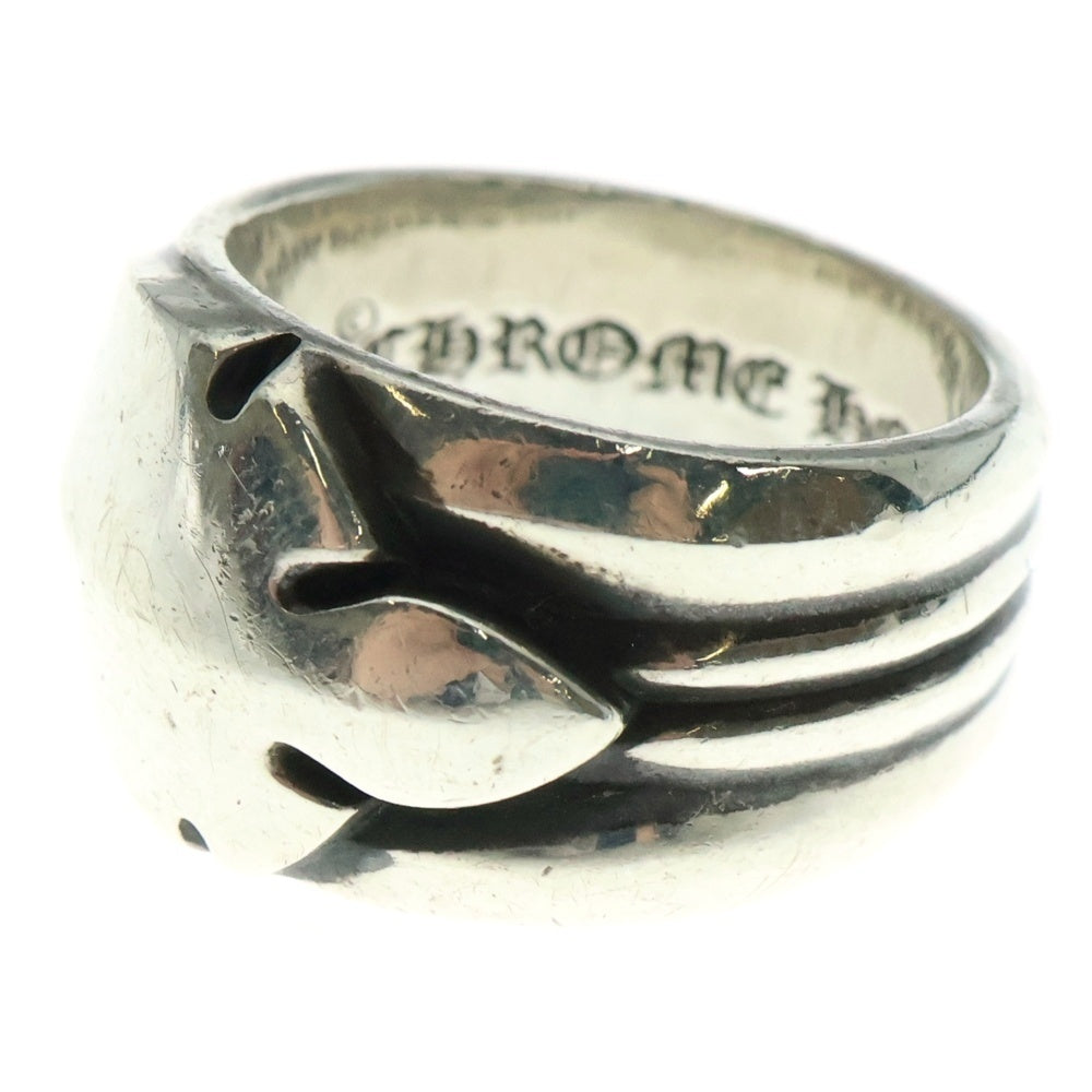 CHROME HEARTS(クロムハーツ) FLEURKNEE SINGLE RING フレアニーシングルリング シルバー