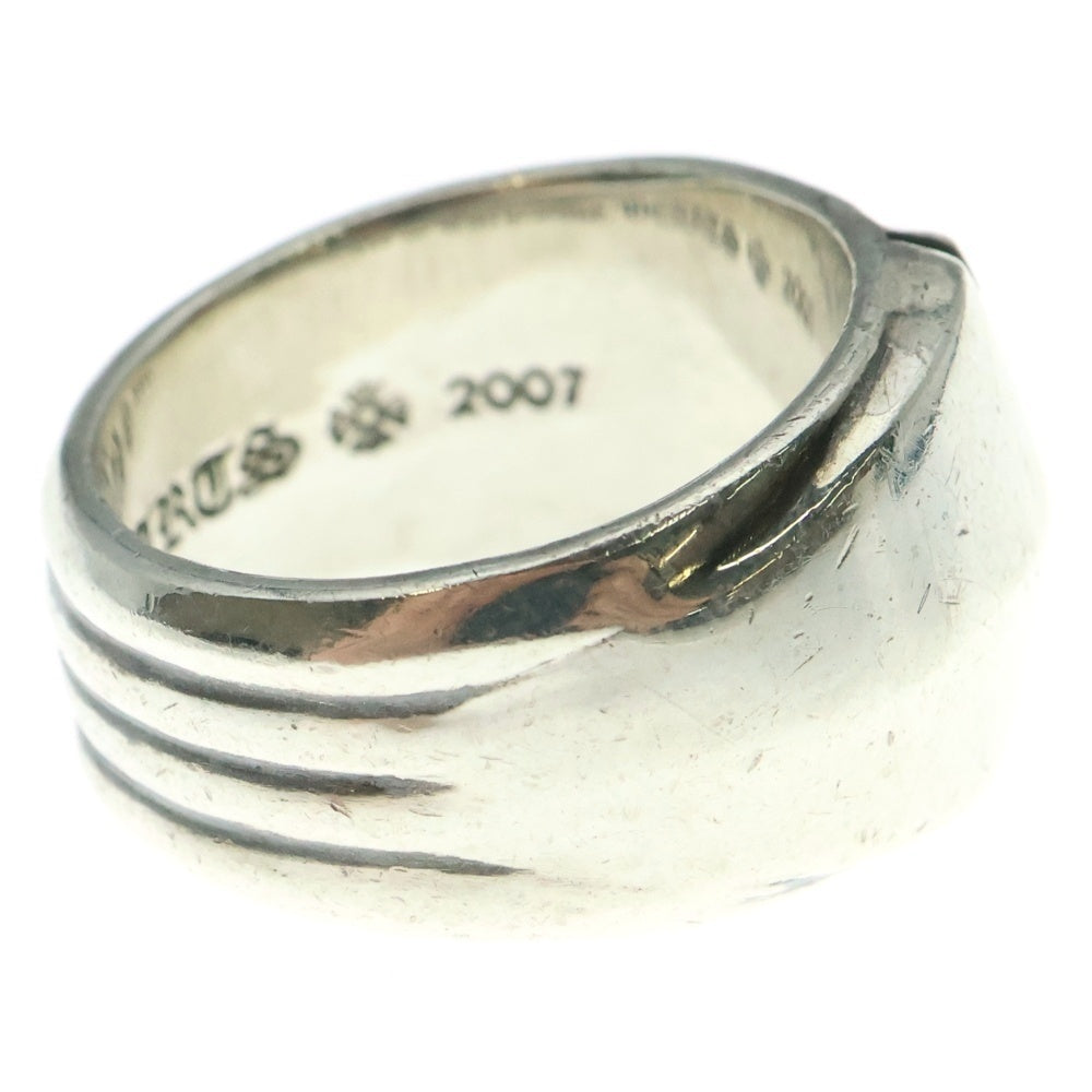CHROME HEARTS(クロムハーツ) FLEURKNEE SINGLE RING フレアニーシングルリング シルバー