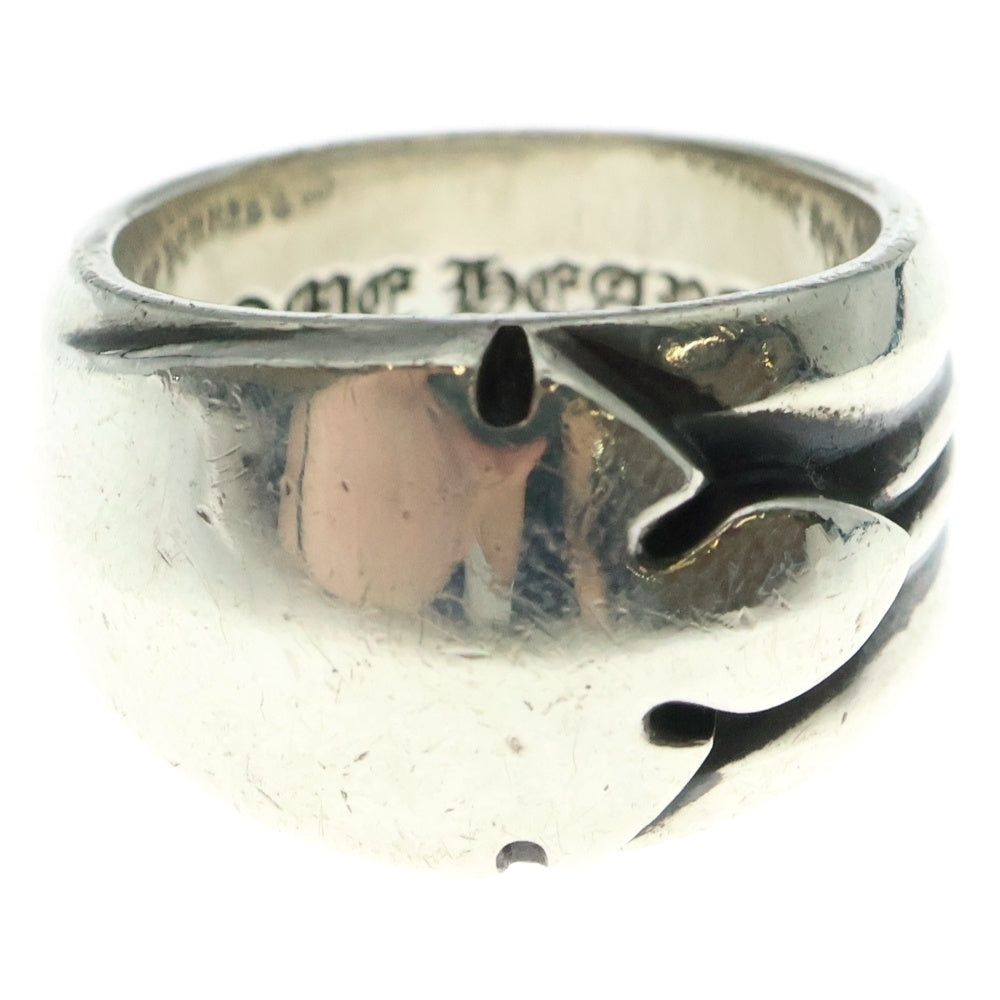CHROME HEARTS(クロムハーツ) FLEURKNEE SINGLE RING フレアニーシングルリング シルバー