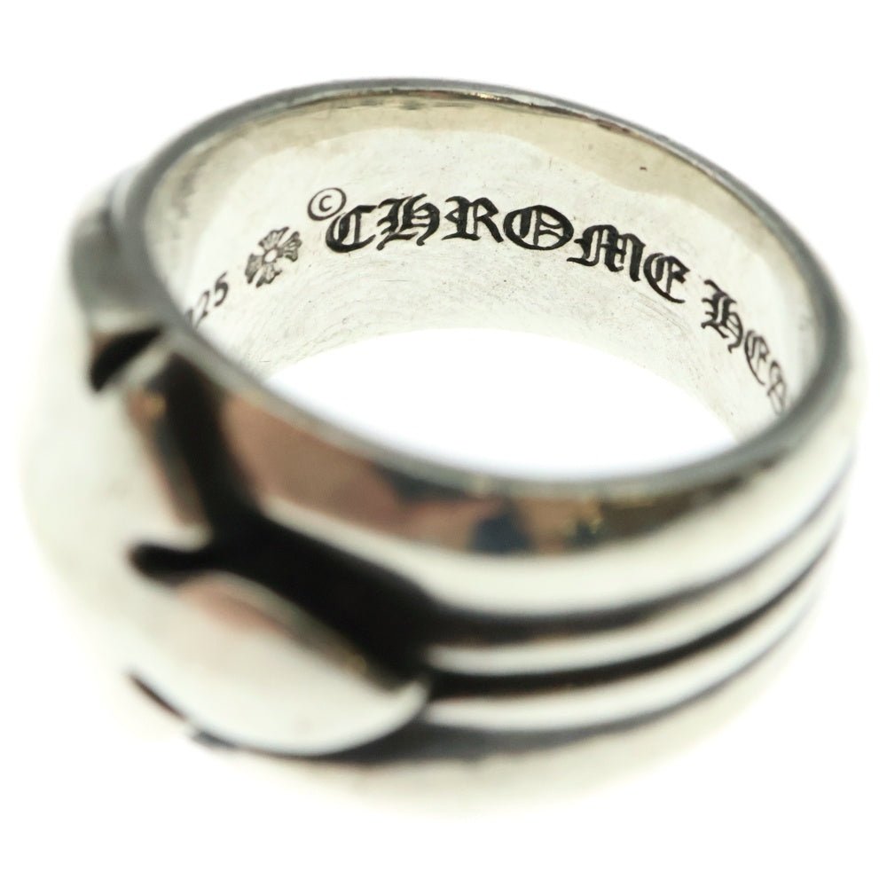 CHROME HEARTS(クロムハーツ) FLEURKNEE SINGLE RING フレアニーシングルリング シルバー