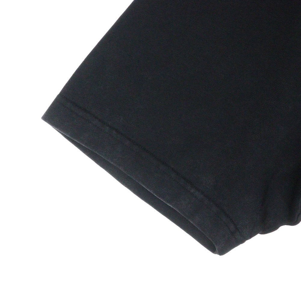BALENCIAGA(バレンシアガ) PARISロゴプリント 半袖Tシャツ カットソー 594579 ブラック