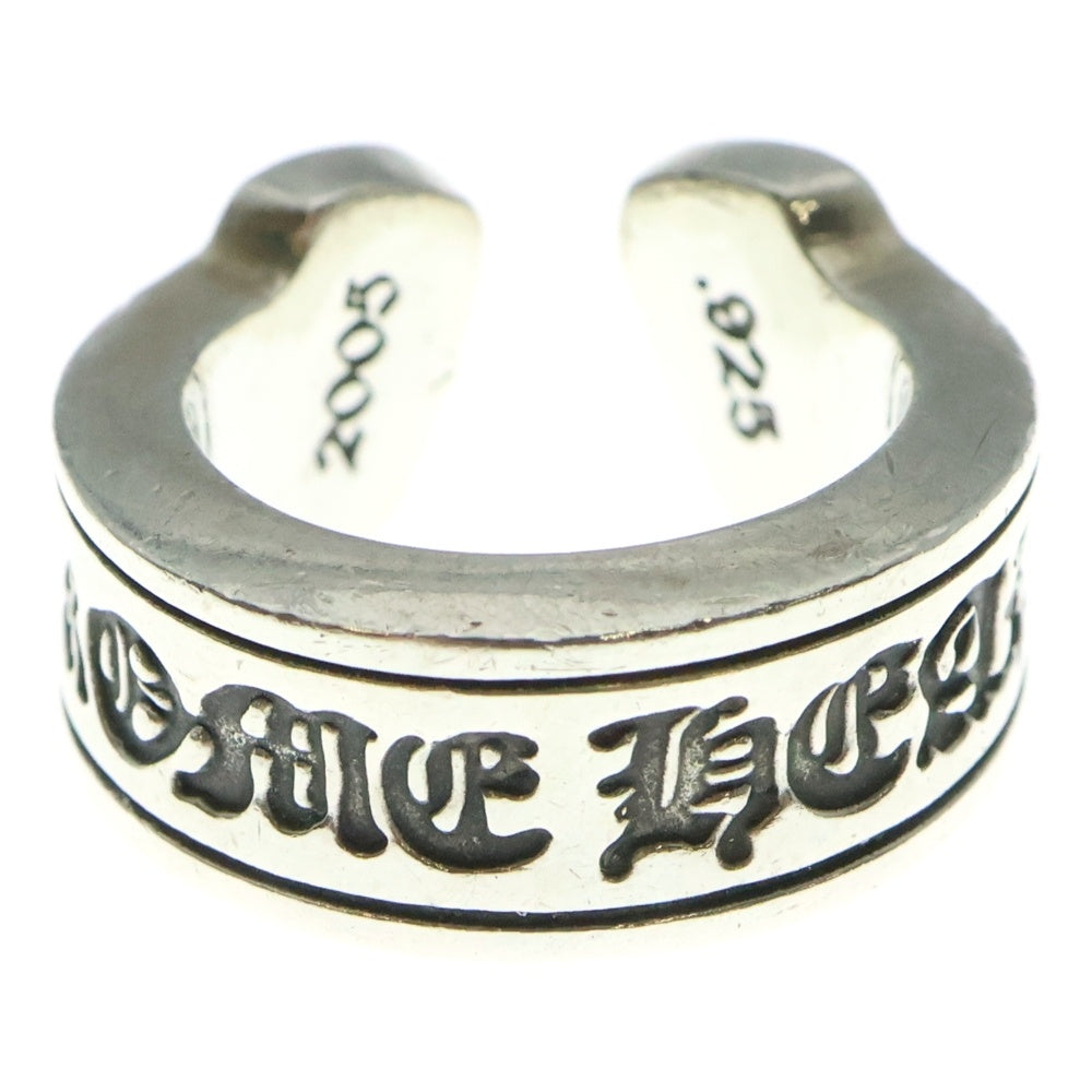 CHROME HEARTS(クロムハーツ) LG SCROLL LABEL ラージスクロールラベル リング シルバーBCA383