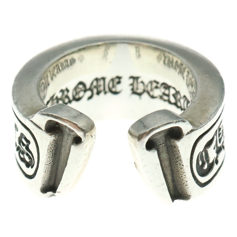 CHROME HEARTS(クロムハーツ) LG SCROLL LABEL ラージスクロールラベル リング シルバーBCA383