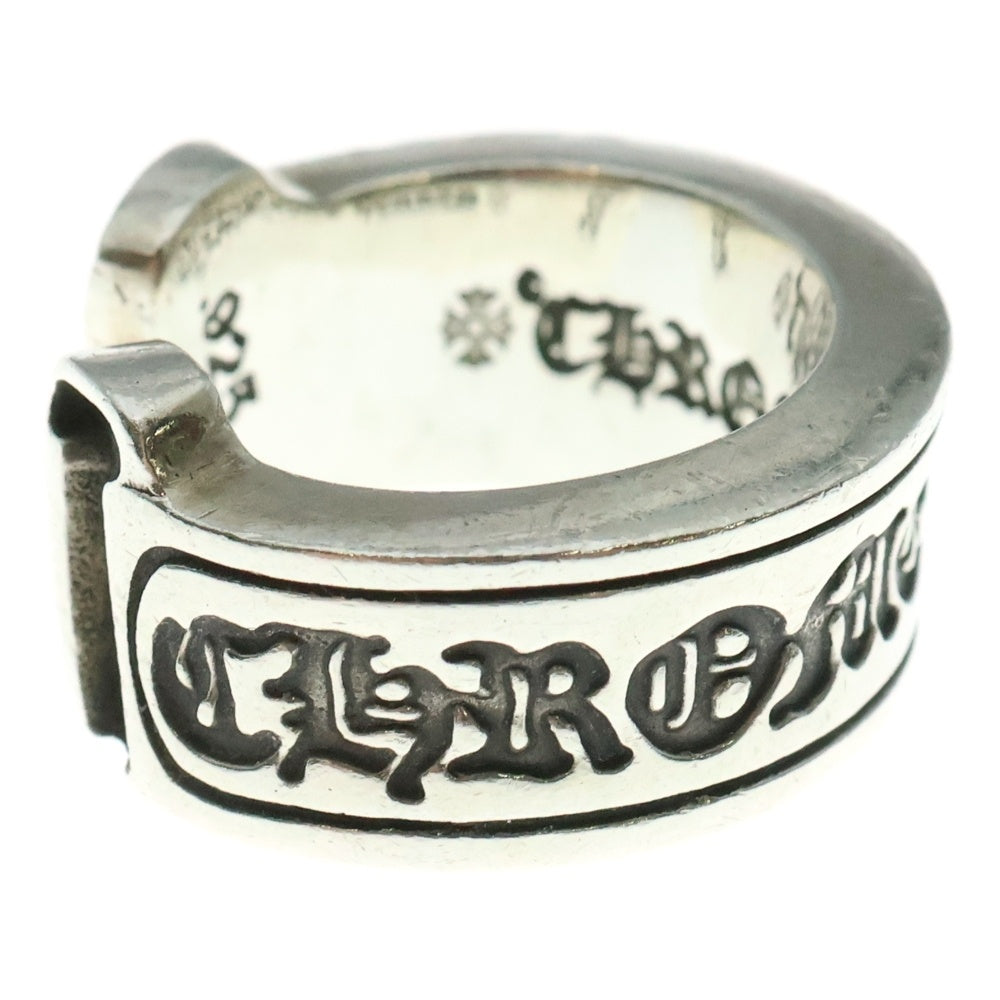 CHROME HEARTS(クロムハーツ) LG SCROLL LABEL ラージスクロールラベル リング シルバーBCA383