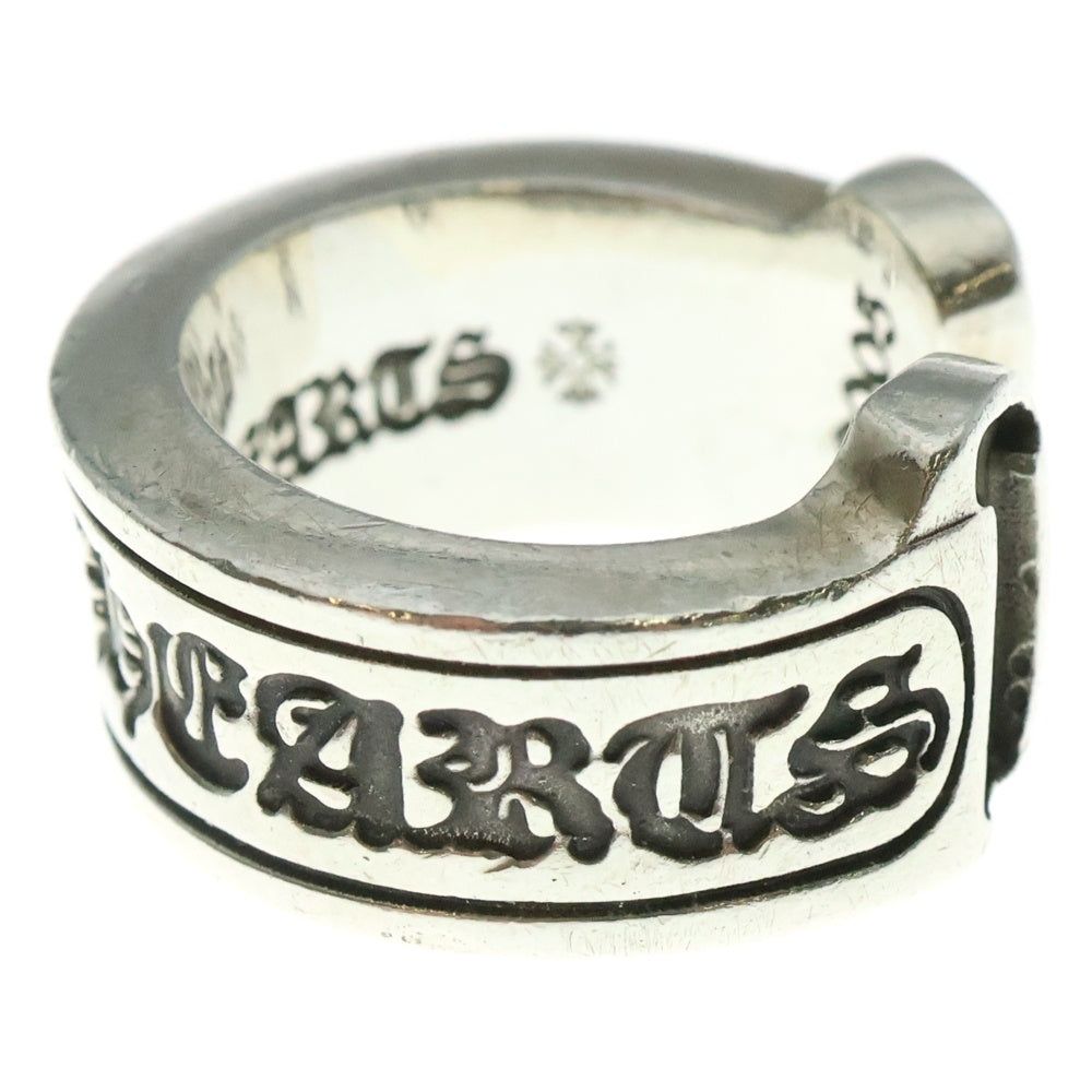CHROME HEARTS(クロムハーツ) LG SCROLL LABEL ラージスクロールラベル リング シルバーBCA383