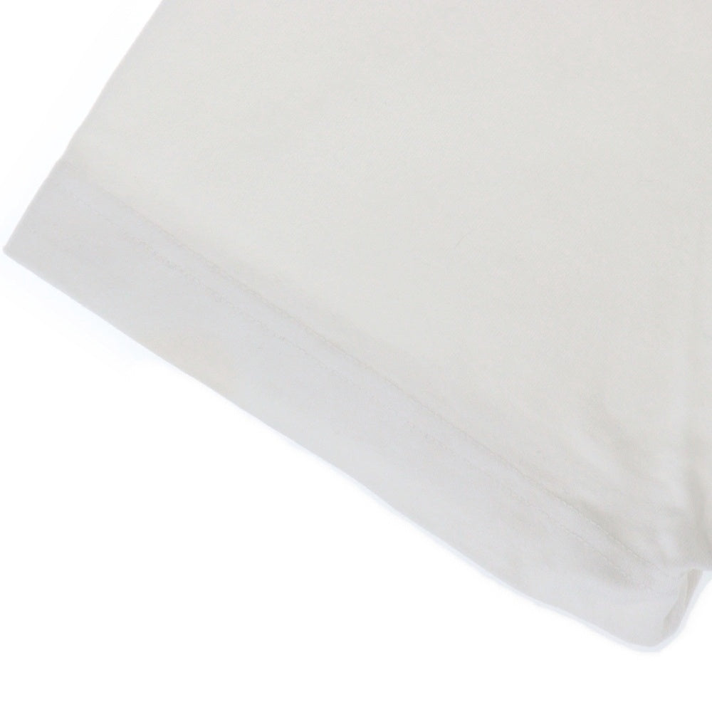 VETEMENTS(ヴェトモン) 18SS Side slit Tee WSS18TR8 サイドスリット フロントプリント 半袖Tシャツ カットソー ホワイト