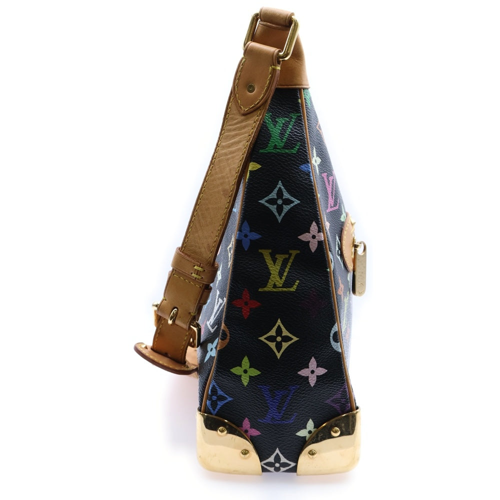 LOUIS VUITTON(ルイヴィトン) モノグラム マルチカラー ブローニュ ショルダーバッグ ブラック PVC×レザー M92638 M92638