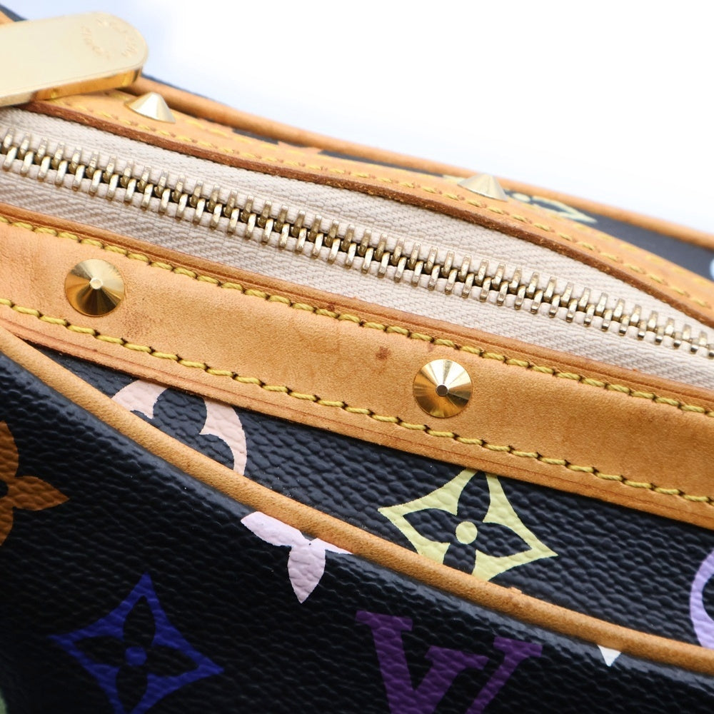 LOUIS VUITTON(ルイヴィトン) モノグラム マルチカラー ブローニュ ショルダーバッグ ブラック PVC×レザー M92638 M92638