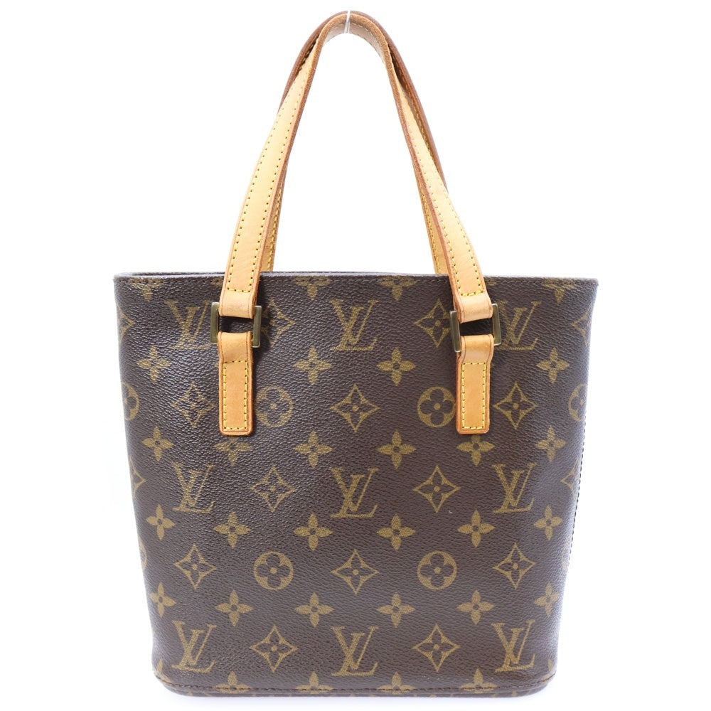 LOUIS VUITTON(ルイヴィトン) モノグラム ヴァヴァンPM ハンドバッグ ブラウン PVC×レザー M51172 SR0033 なし