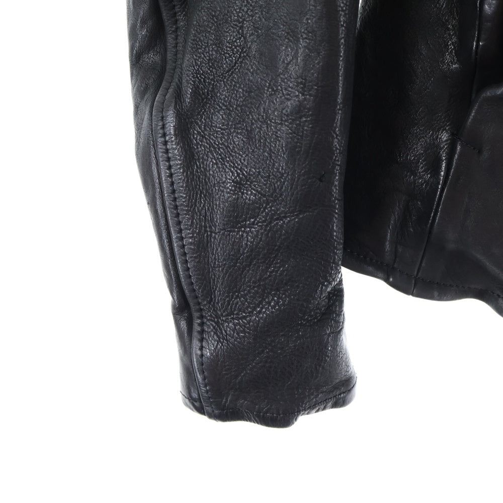 ジ*記様 イサムカタヤマバックラッシュ フード レザージャケット バングラディシ ISAMU KATAYAMA BACKLASH(イサムカタヤマバックラッシュ