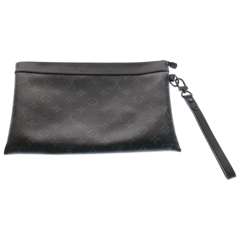 LOUIS VUITTON(ルイヴィトン) モノグラム エクリプス ポシェット トゥ ゴー クラッチバッグ ブラック M81569 RFID