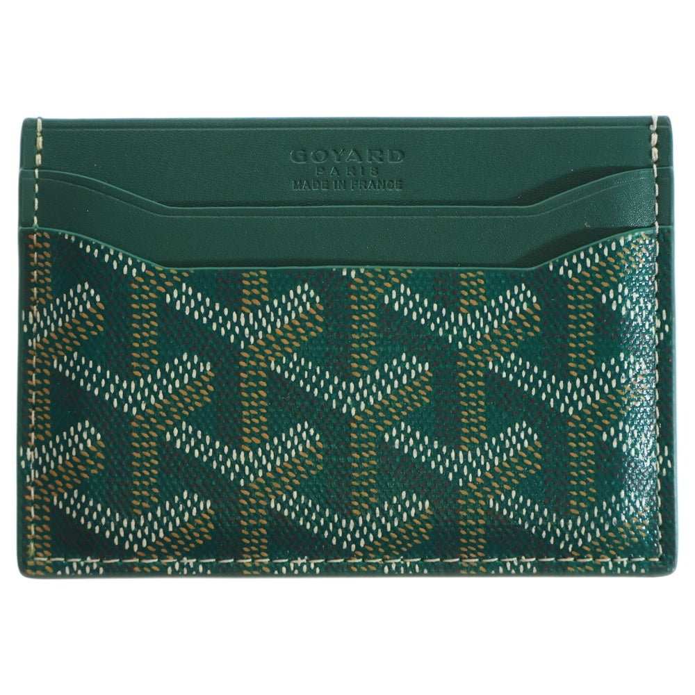 GOYARD(ゴヤール) サンシュルピス コンパクト カードケース パスケース グリーン