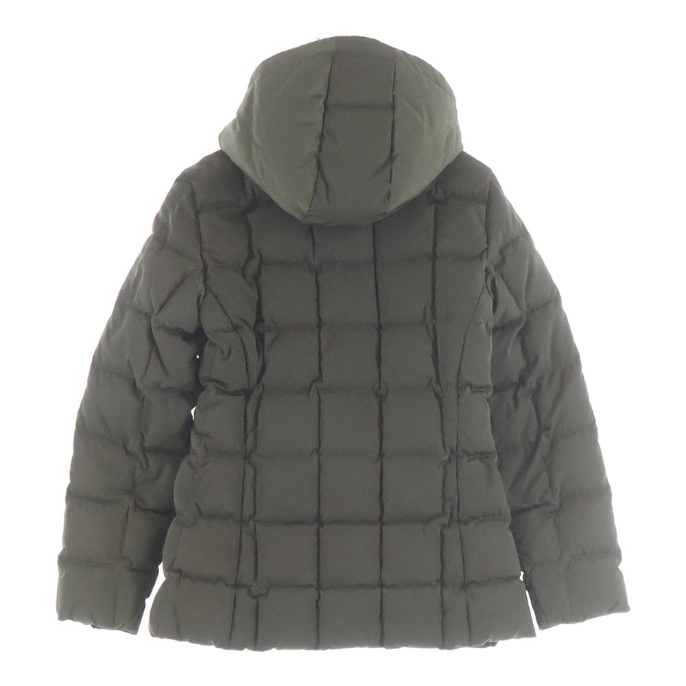 MONCLER(モンクレール) キルティング フーデッド ダウンジャケット カーキ 463120069948 レディース