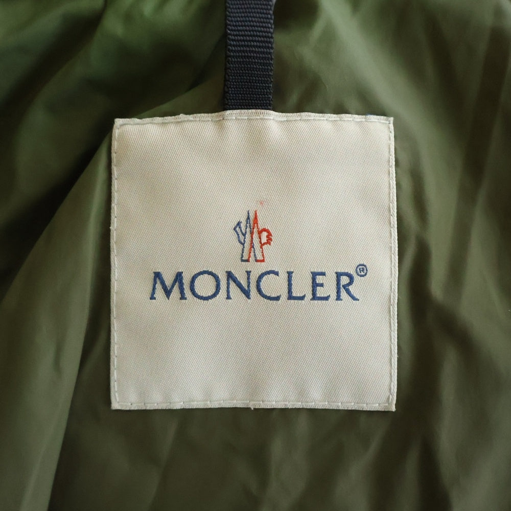 MONCLER(モンクレール) キルティング フーデッド ダウンジャケット カーキ 463120069948 レディース