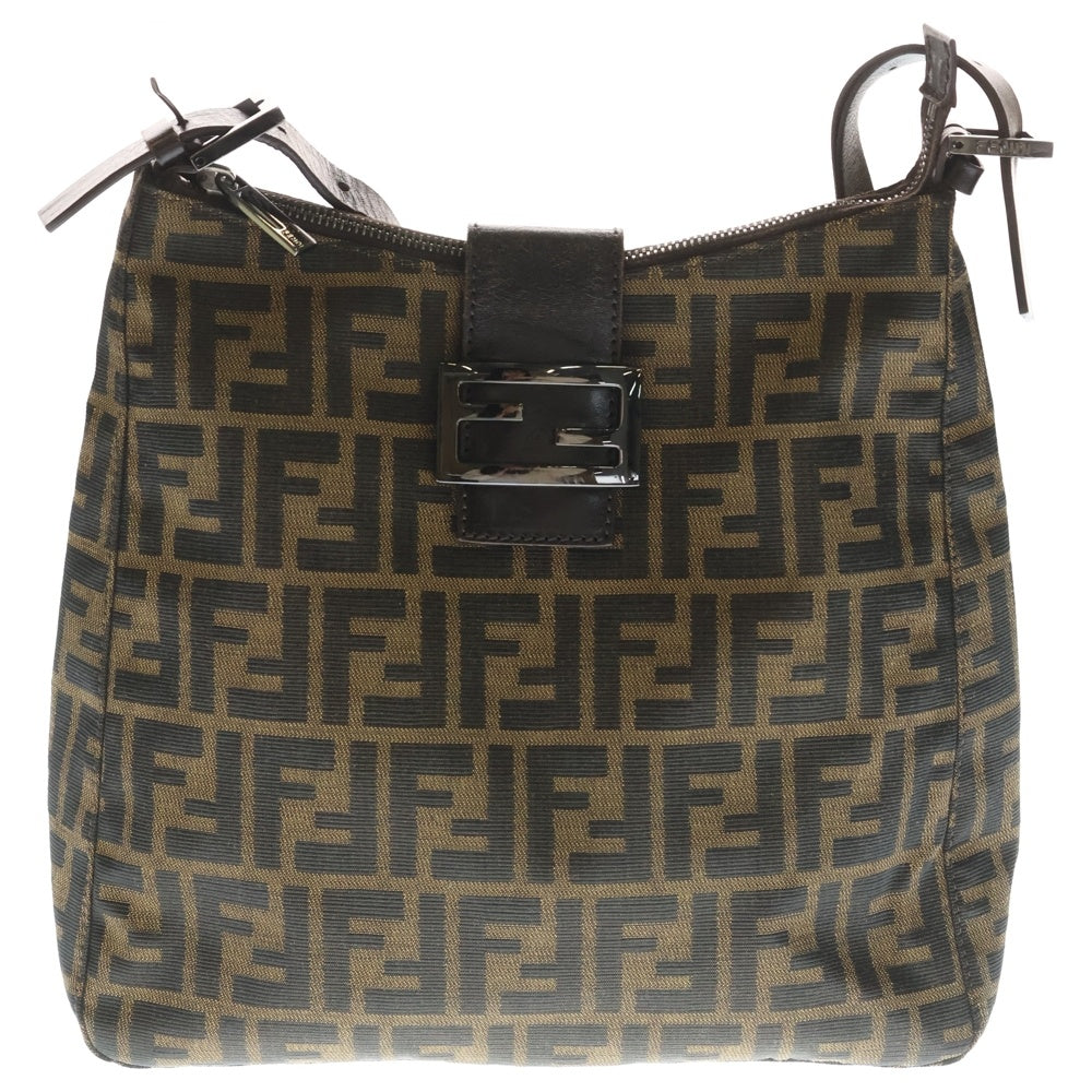 FENDI(フェンディ) ズッカ ワンショルダーバッグ ブラウン PVCレザー 8BT026 2370 029 レディース