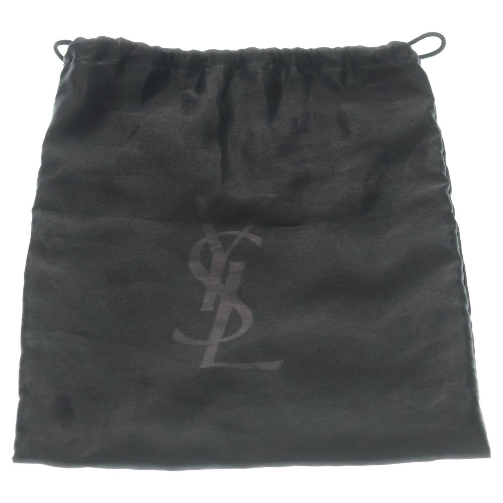 YVES SAINT LAURENT(イヴサンローラン) スターモチーフ チェーン ショルダーバッグ ブラック レザー ゴールド金具 レディース