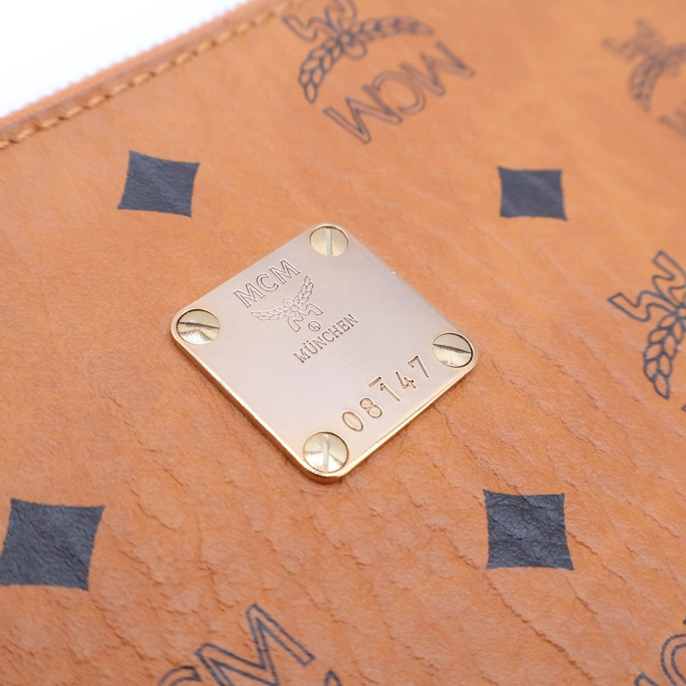 MCM(エム シー エム) ヴィセトス クラッチバッグ セカンドバッグ レザー