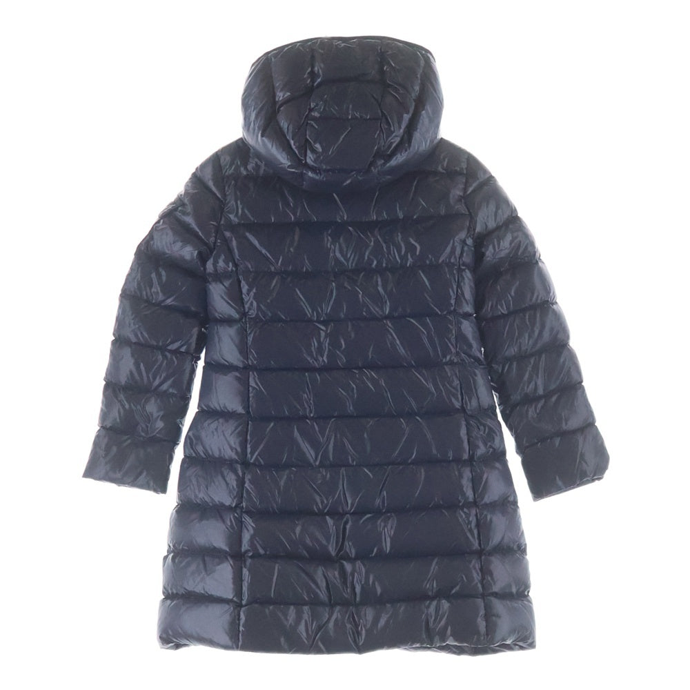 MONCLER(モンクレール) 18AW MOKA モカ フーデッド ジップアップ ダウン ロング ジャケット コート キッズ ネイビー D29544990005